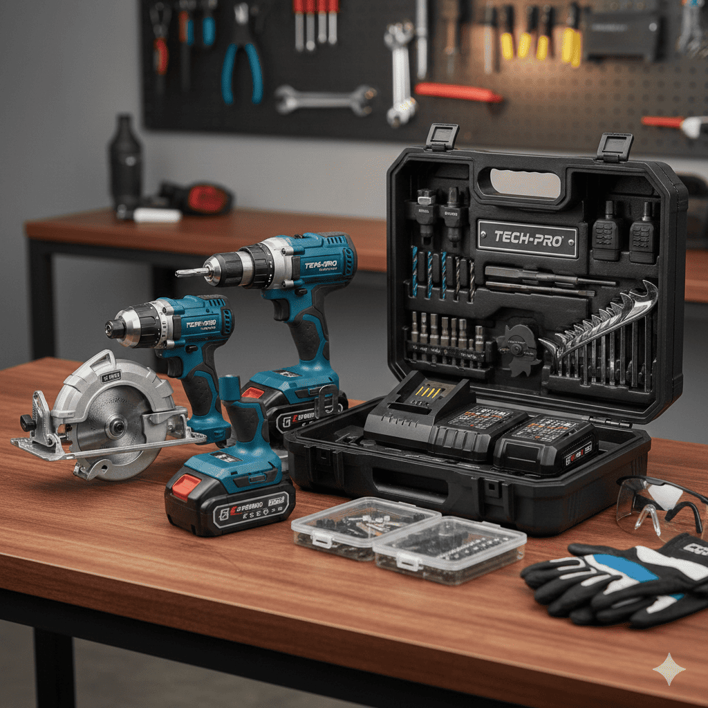 프리미엄 전동 공구 세트